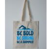 Budget Calico Tote Bag Thumbnail